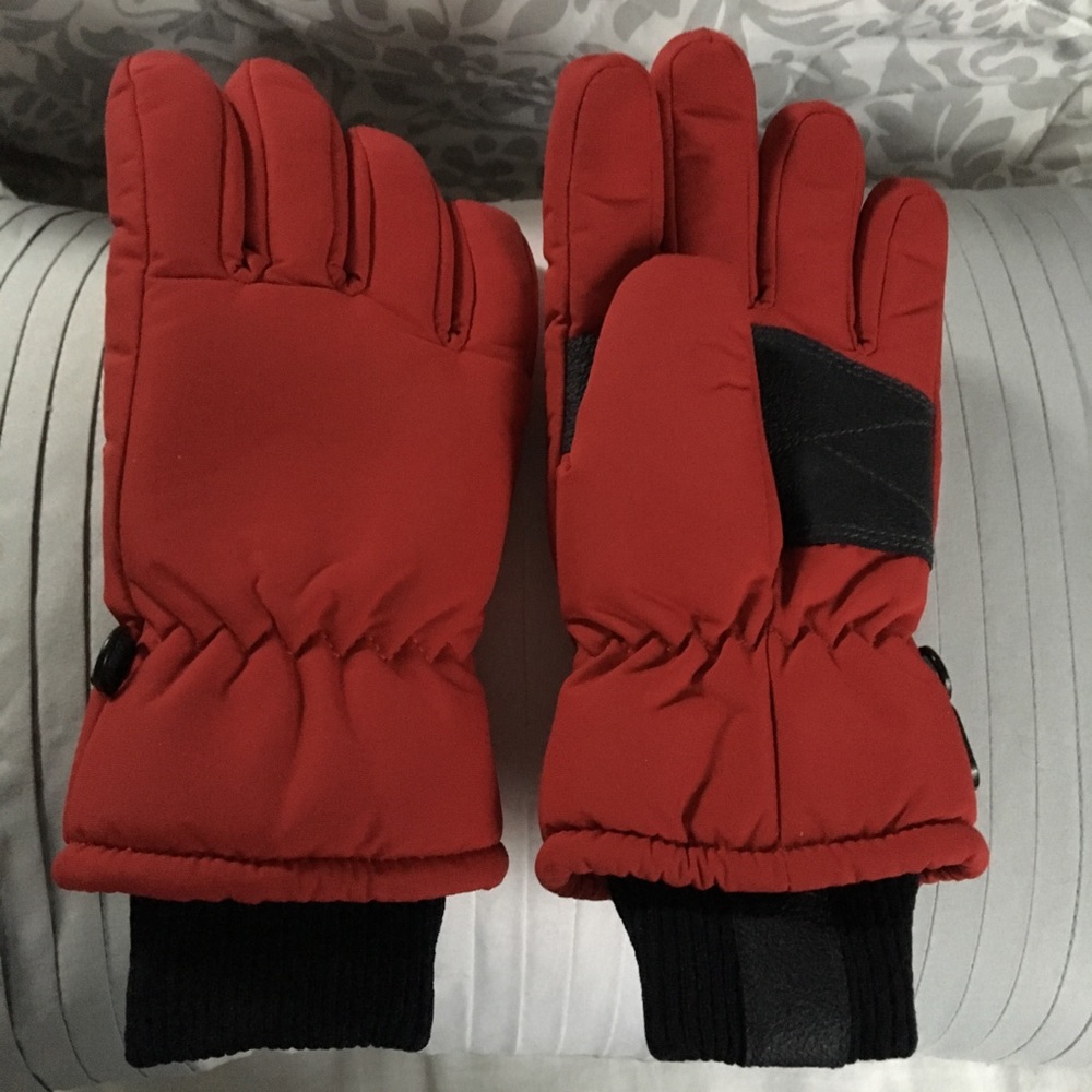 Red Lands End Gloves